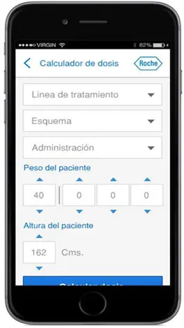 Game screenshot Calculadora de dosis - Roche mod apk