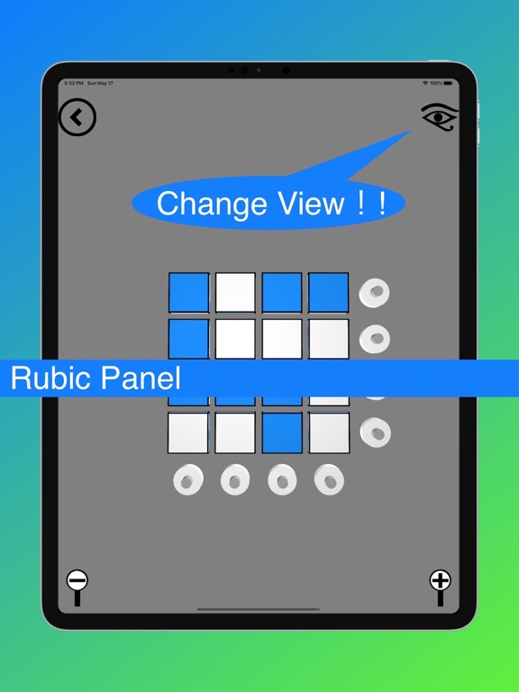Rubic Panel iPad screenshot