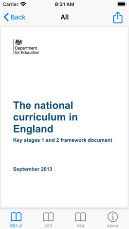 Game screenshot National Curriculum in England apk