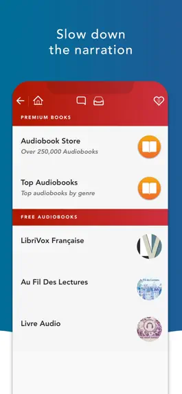 Game screenshot Livres Audio HQ apk