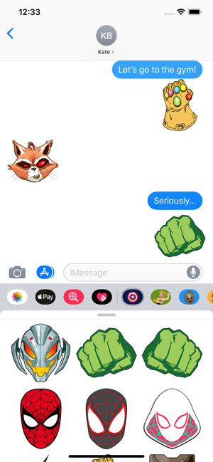 Items of Power Stickers