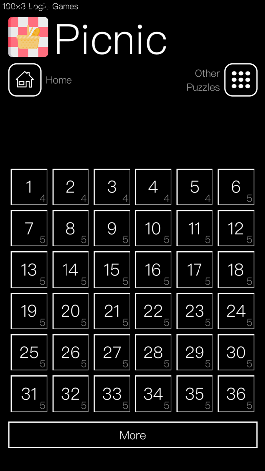#6. 100×3 Logic Games (iOS) 由: Andrea Sabbatini