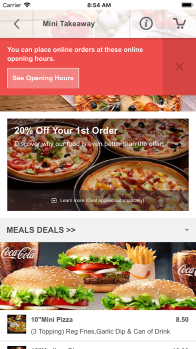 Screenshot #3 pour Minitakeaway.ie