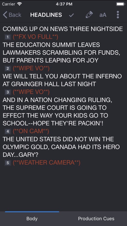 MediaCentral | Cloud UX