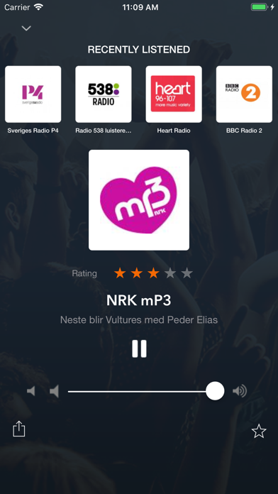 Screenshot #3 pour Radioguide.fm Internet radio