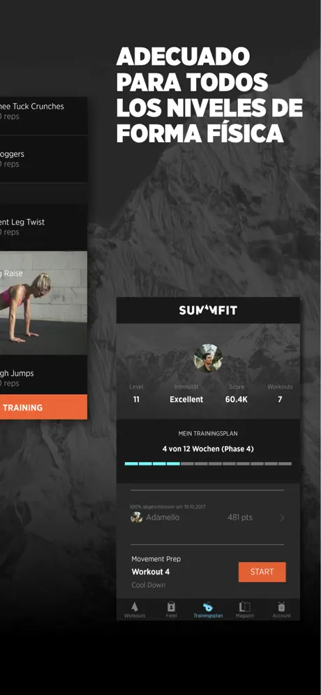 SummFit - Bodyweight Workouts