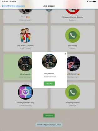 Screenshot 4 Direct Online Messages iphone