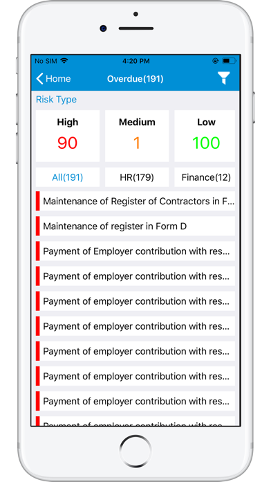 TeamLease Compliances Screenshot