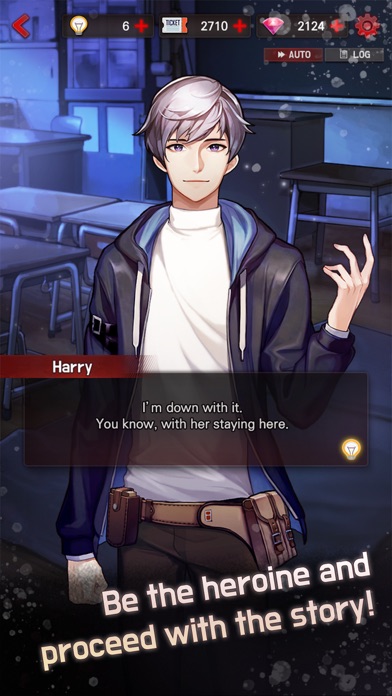 Dangerous Fellows - otome game Screenshot