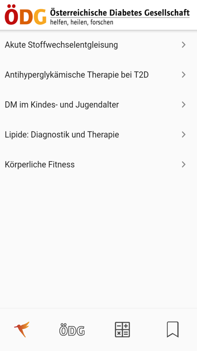 ÖDG mobile - Leitlinien 2023 Screenshot