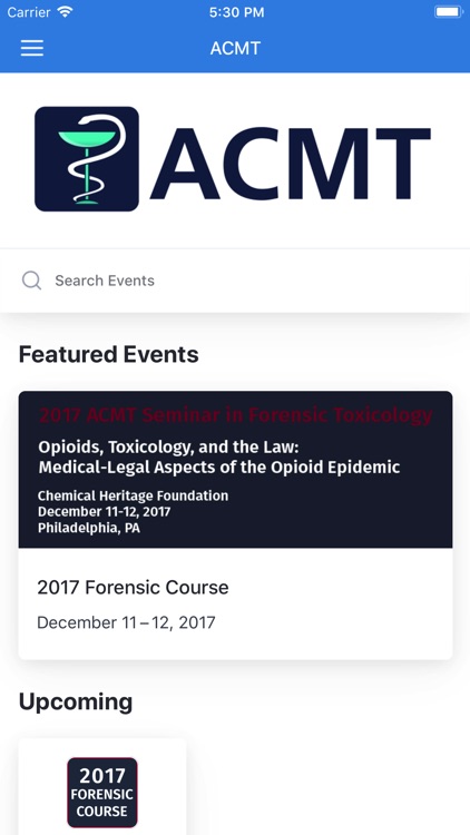 ACMT Events
