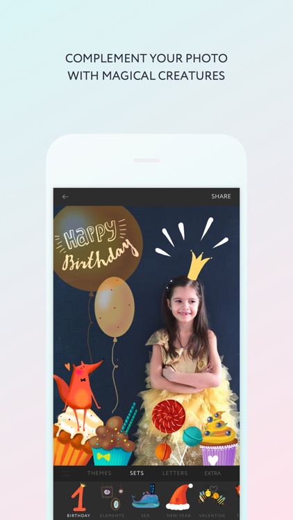 Lil World: kids stickers art