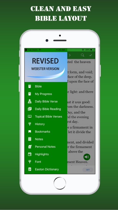 Revised Webster Bible Screenshot