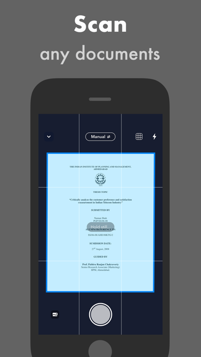 Screenshot #1 pour Handy Scanner App - Scan PDF