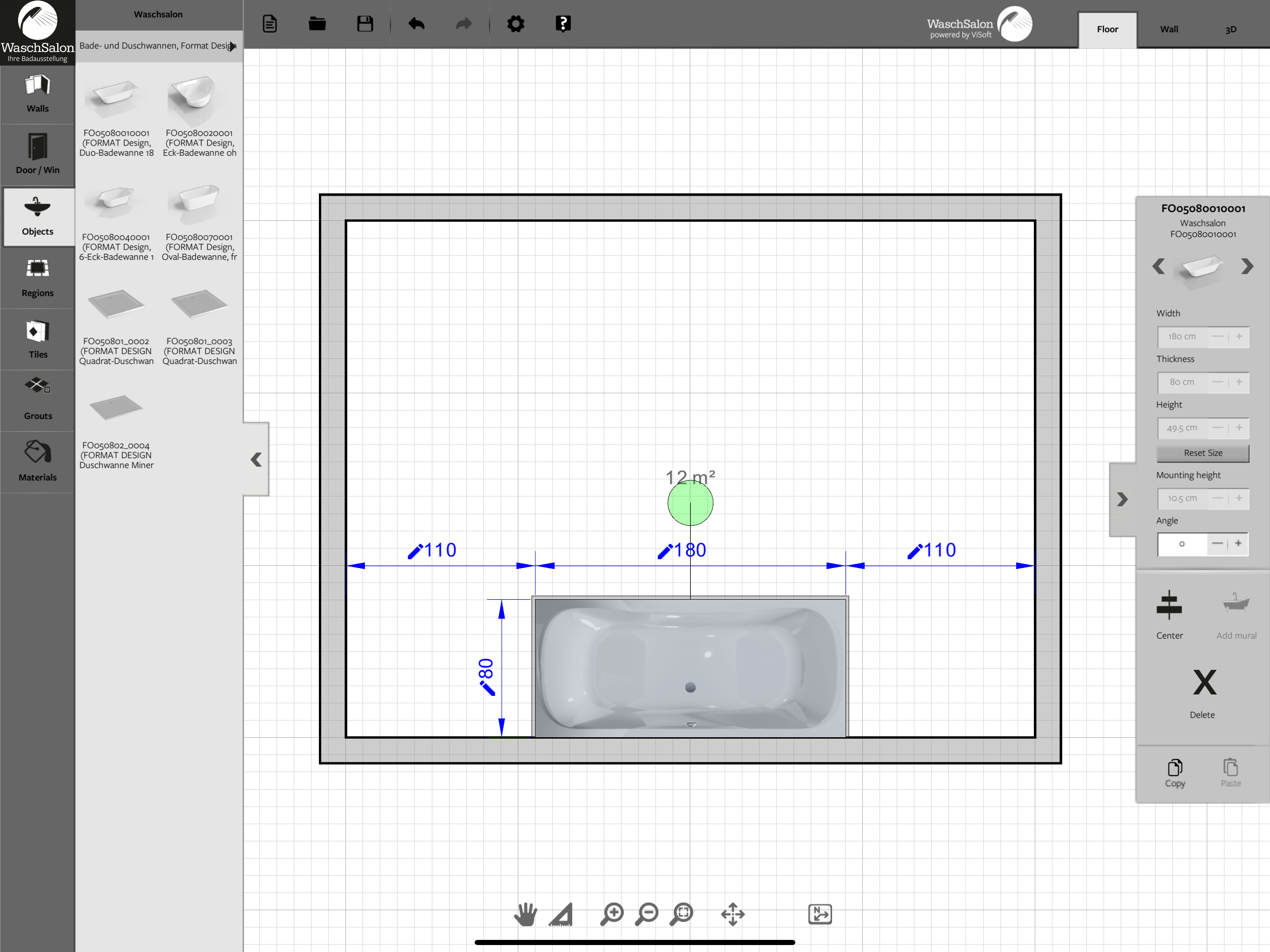Waschsalon Aufmaß-App screenshot 5