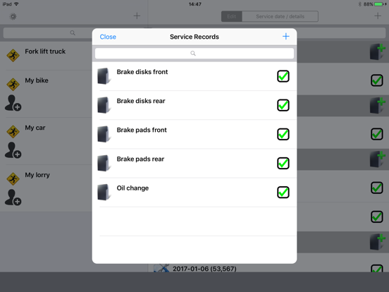 Maintenance Grab Bag iPad screenshot 2 - Productivity app