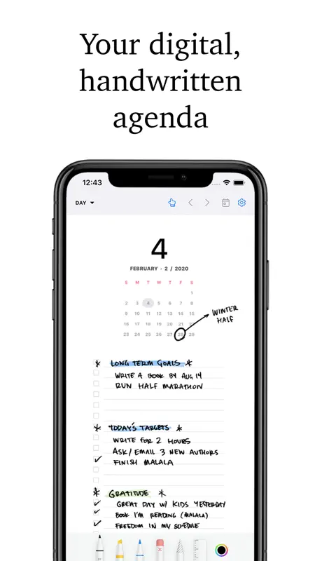 Pencil Planner & Draw Calendar screenshot 1 of 8