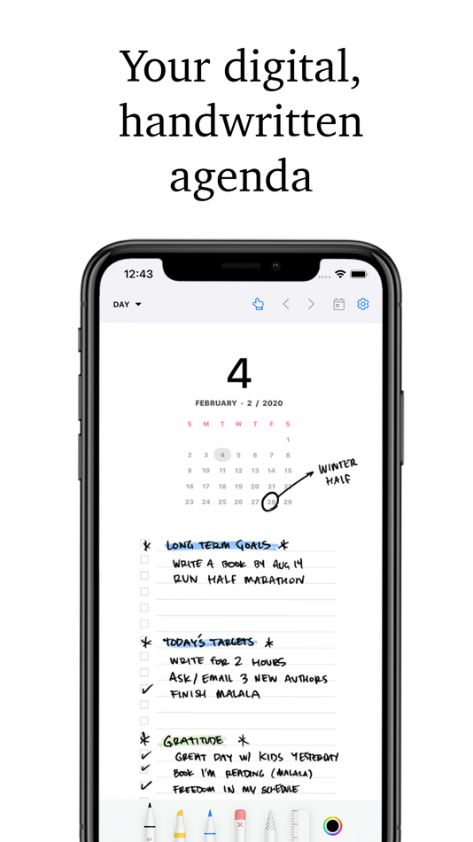 #1. Pencil Planner & Draw Calendar (iOS) By: Wasdesign, LLC