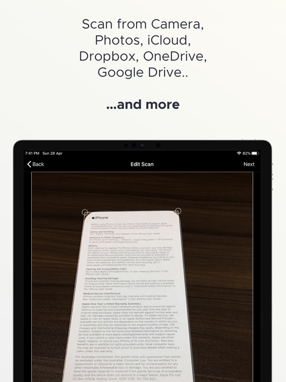 PDF Pencil - E Signature Pro iPad screenshot 4 - Business app