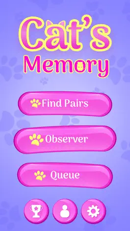 Game screenshot Cute Cats Memory Match Game mod apk