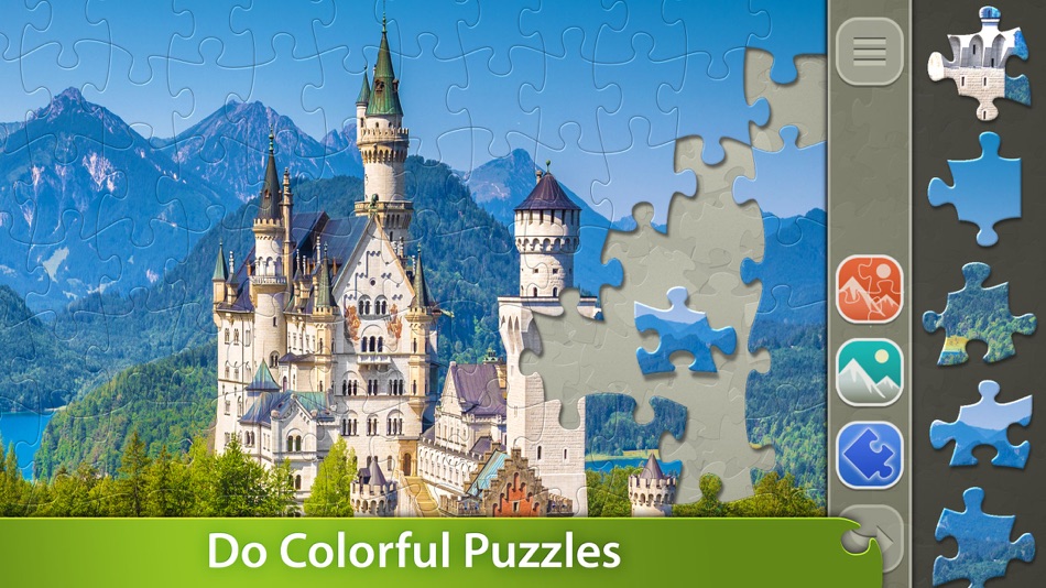 #3. Jigsaw Puzzle Club for Adults (iOS) By: Primerose Solutions LLP