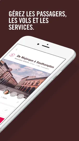 Capture d'écran de Volotea sur iPhone 6