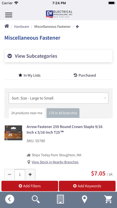Electrical Wholesalers - NE Screenshot