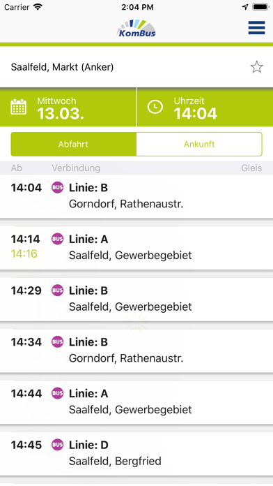 KomBus Screenshot
