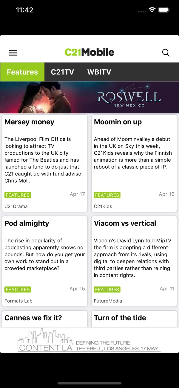 C21Mobile (iOS) Przez: C21screen