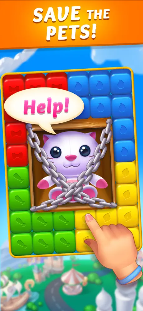 Cube Blast Pop - Tapping Fever