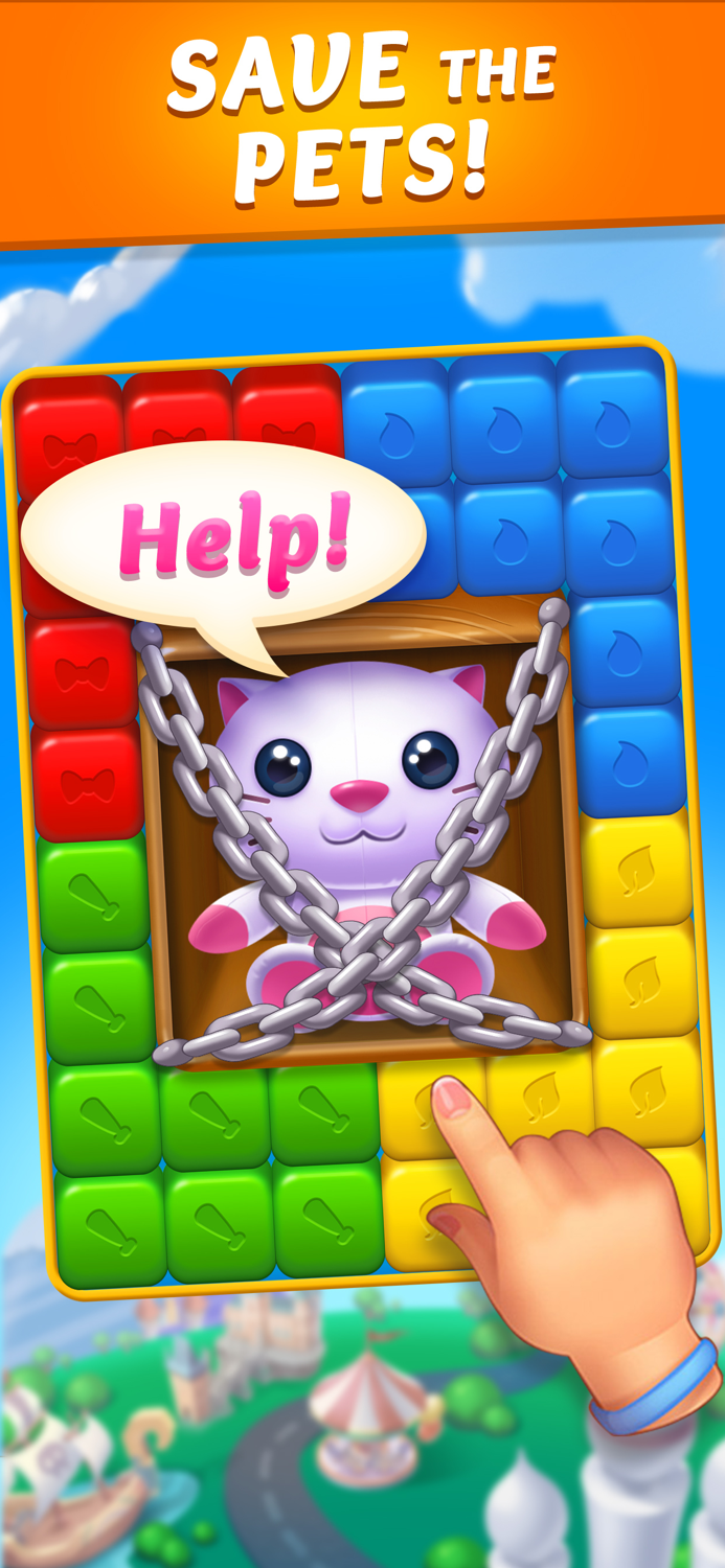 Cube Blast Pop - Tapping Fever