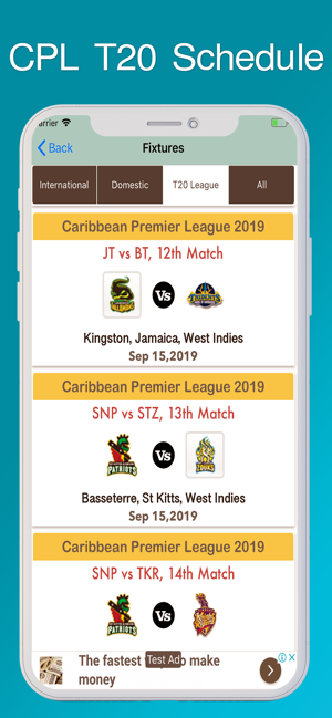 Live BPL T20 2019 TV(圖3)-速報App