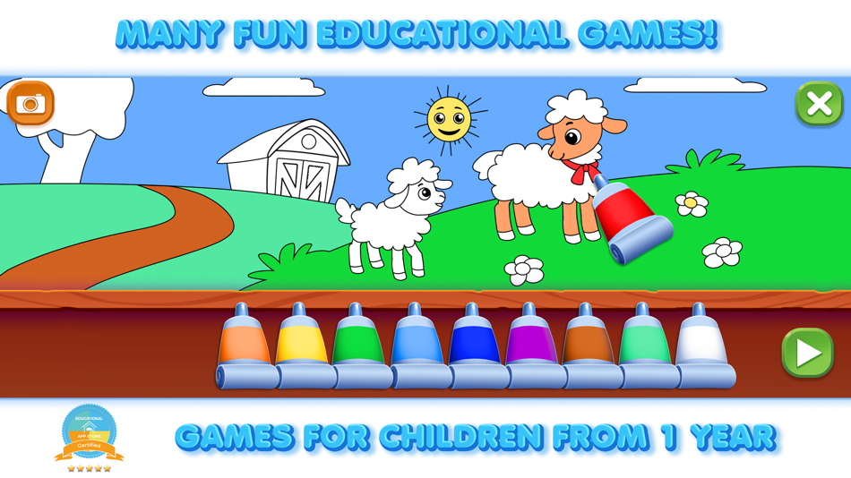 RMB Games: Kids coloring book - 1.8 - (iOS)