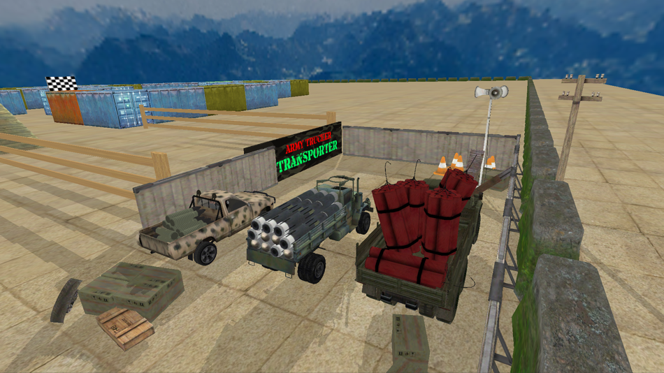 Army Trucker Transporter - 3D - 1.2 - (iOS)