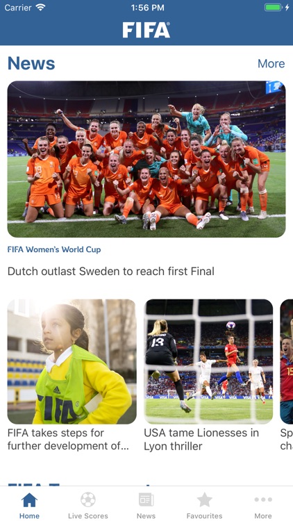 FIFA - Soccer News & Scores screenshot-0