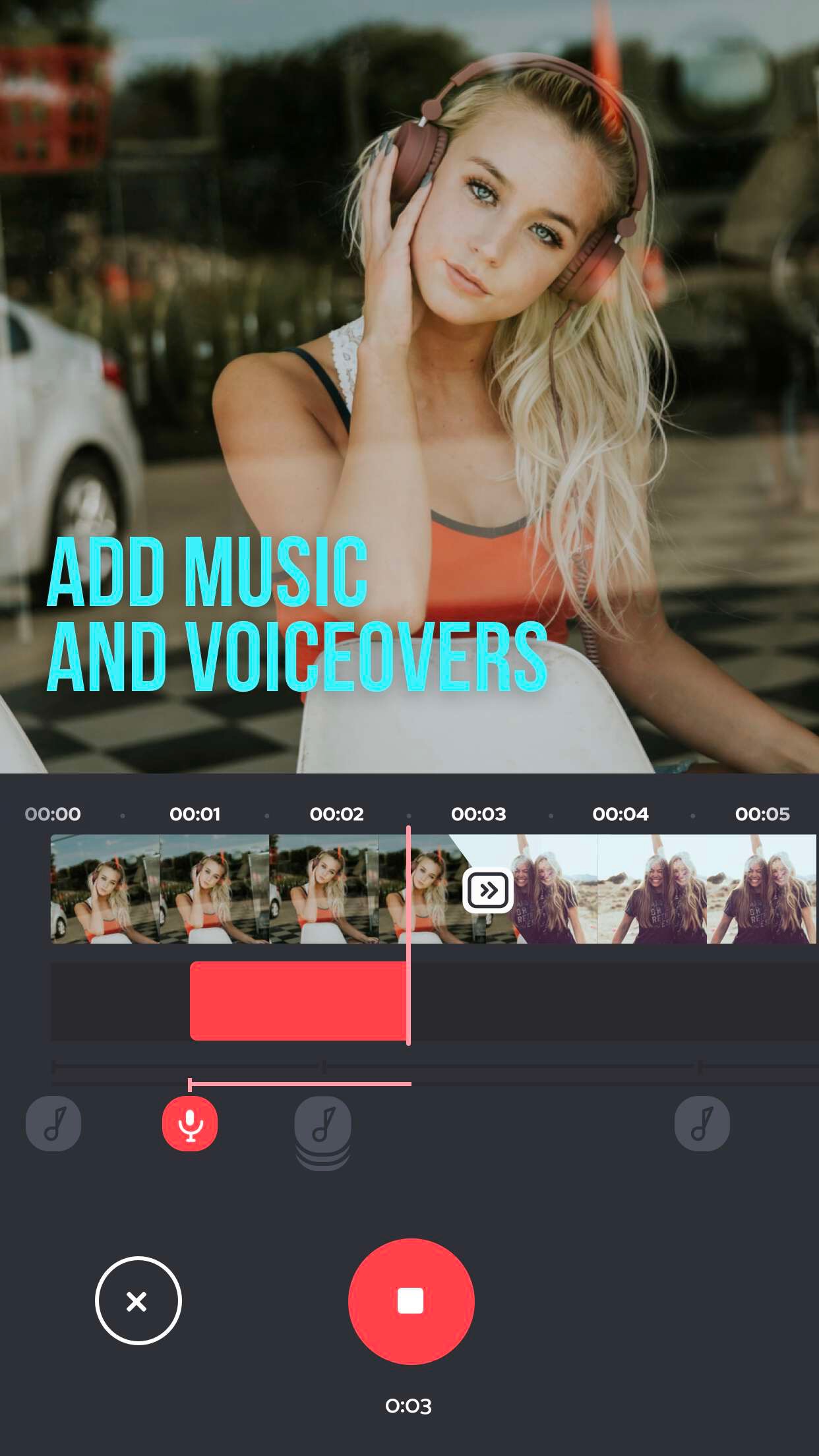 Screenshot 1 of Add Background Music To Video