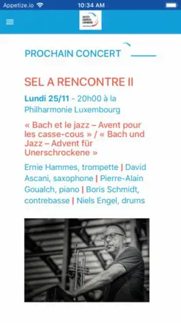 Game screenshot Solistes Européens Luxembourg mod apk