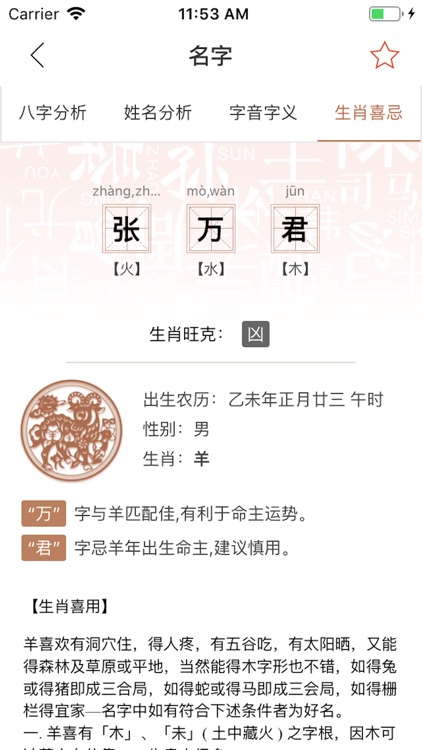周易宝宝起名取名软件大全-群策起名 screenshot-6