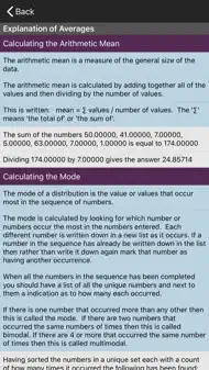 Averages Calculator iphone bilder 1
