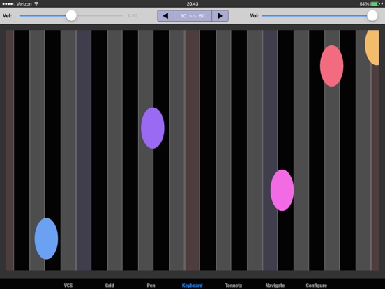 Kyma Control iPad screenshot 4 - Music app