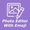Photo Editor With Emoji is a small but powerful photo editing iPhone Application