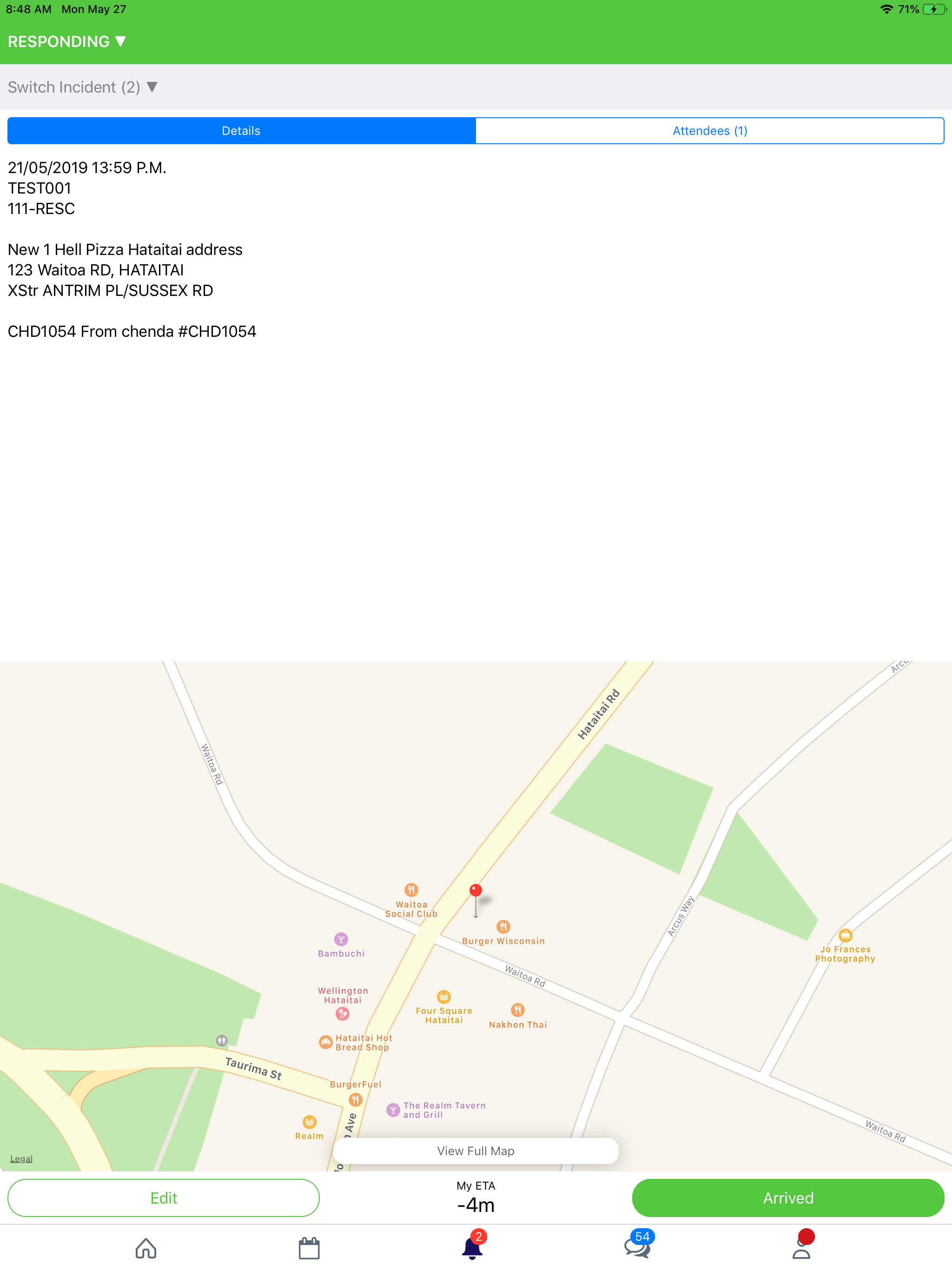 Availability Messaging System