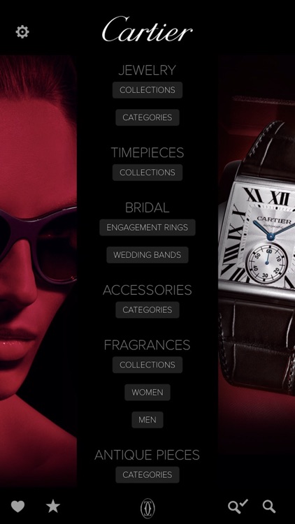 cartier bridal app