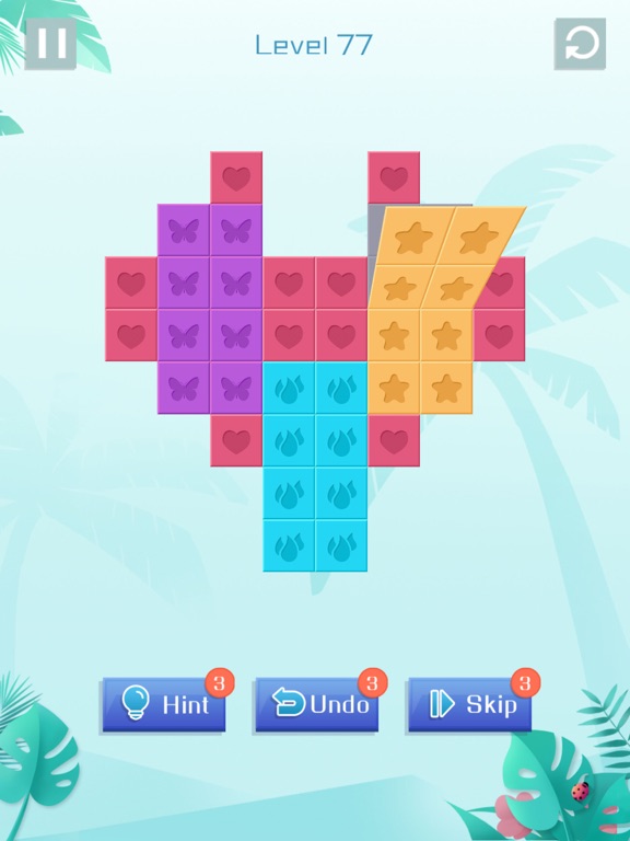 Screenshot #6 pour Foldpuz-Block games