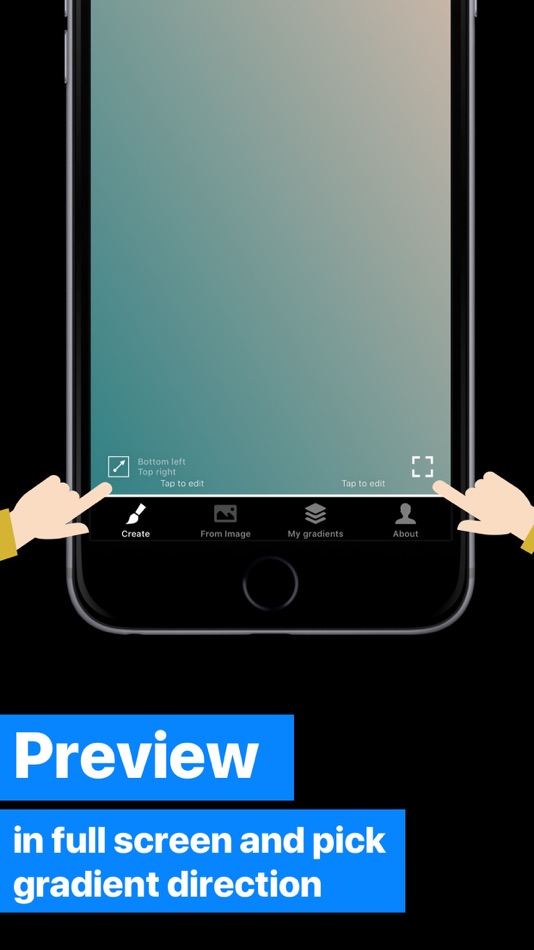 #8. Gradients Maker Design Tool HD (iOS) 由: Edouard Barbier