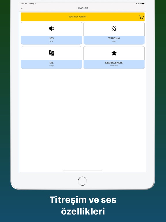 iTesbih - Zikirmatik ve Tesbih iPad screenshot