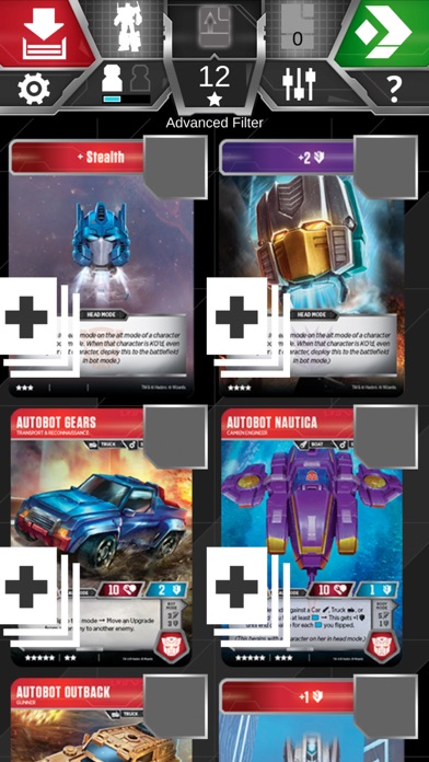 Transformers TCG Companion App screenshot 3