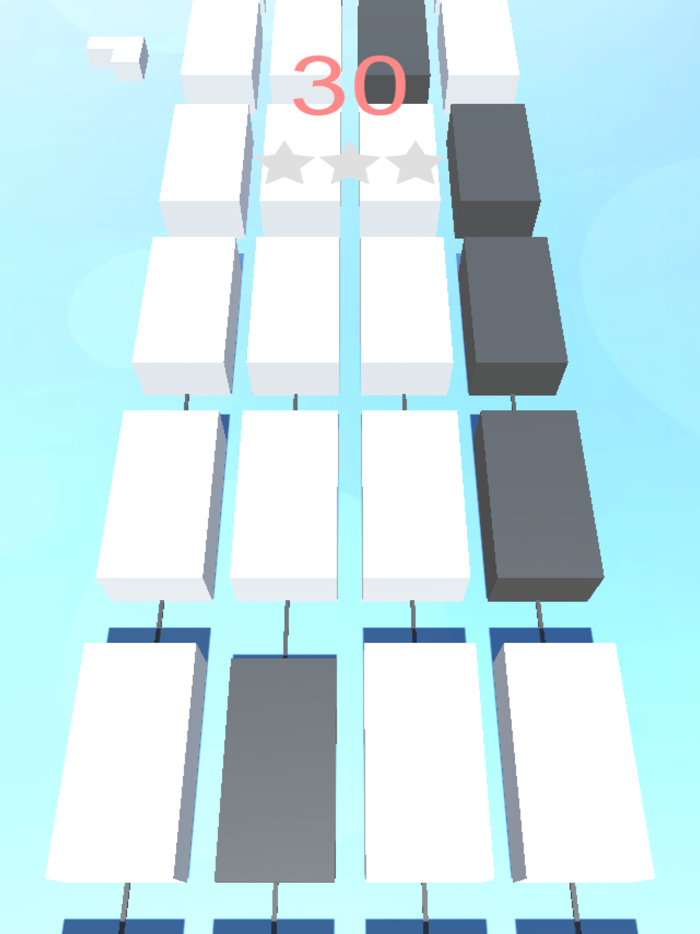 Tap Block - White Tile 3D Game