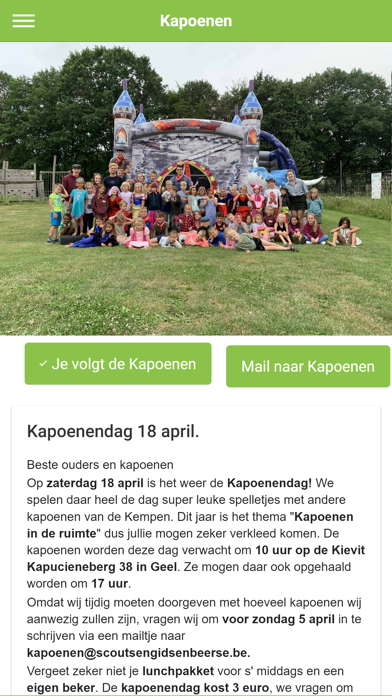 Screenshot #3 pour Scouts & Gidsen Beerse