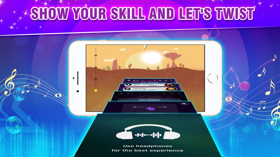 #5. Piano Dance: Music Tiles Game (iOS) 由: tv remote screen mirroring llc